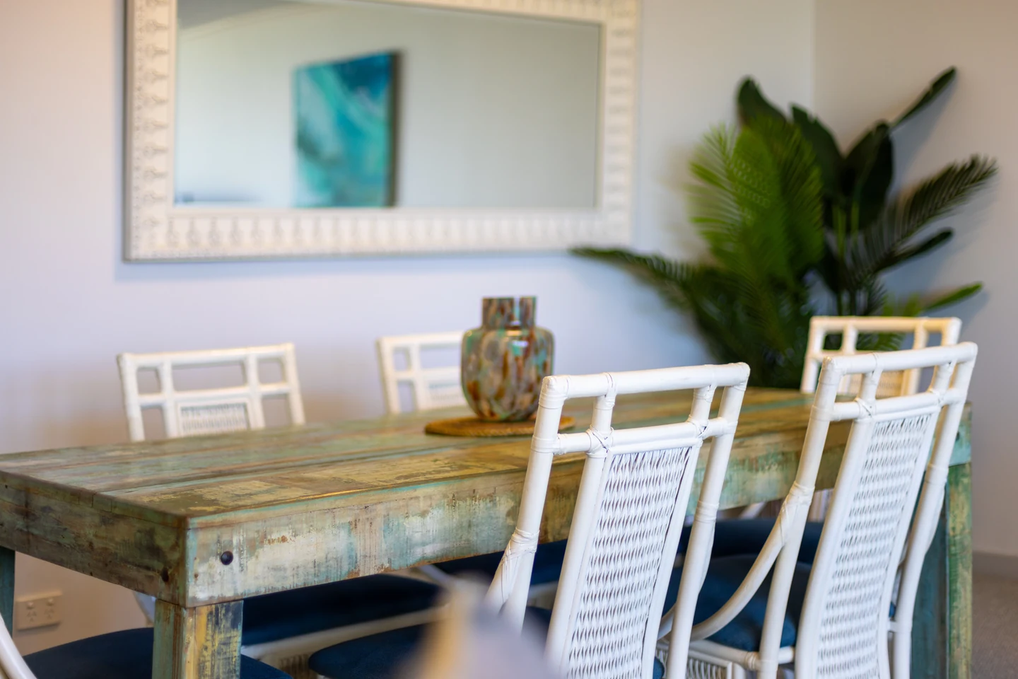 Apartment 20, dining table detail
